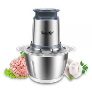 2 Speeds Stainless Steel Electric Grinder