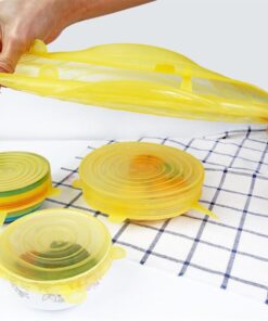 Reusable Silicone Food Wrap Set