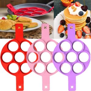 Universal Silicone Egg and Pancake Baking Mold